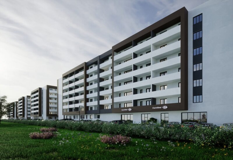 Siena Residence, garsoniera de vanzare, curte proprie 16 mp,